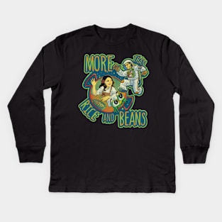 More Than Rice and Beans Fan Shirt Kids Long Sleeve T-Shirt